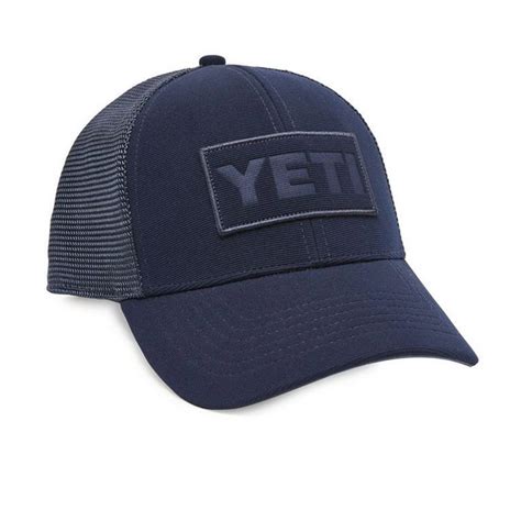 Navy On Navy Patch Trucker Cap Smart Marine