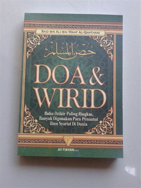 Buku Hisnul Muslim Doa & Wirid Buku Dzikir Paling Ringkas