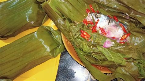 Resep pepes ikan peda daun singkong resep nusantara. PEPES IKAN ASIN DAUN SINGKONG - YouTube