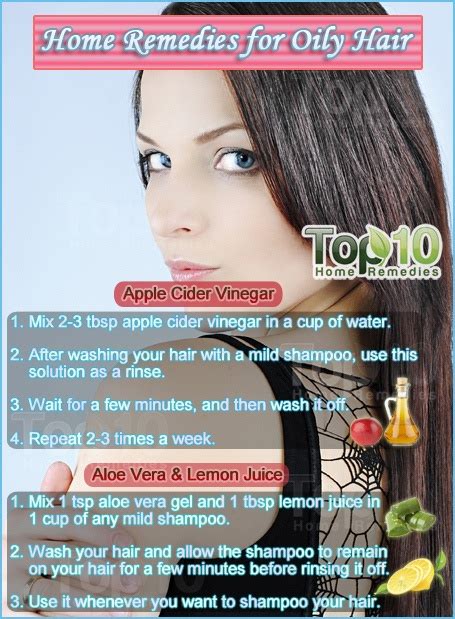 Home Remedies For Oily Hair Top 10 Home Remedies