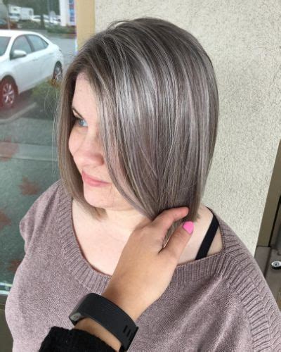 Blending In Greys In Brown Hair Yahoo Search Results Gray Hair
