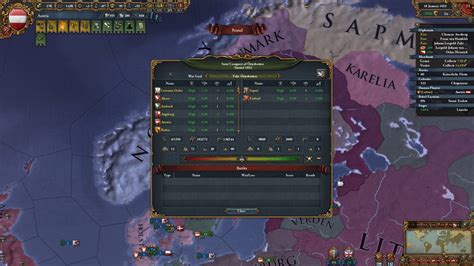 Annexed sapmi, then allowed separatists to appear again, this time they wandered to the other sami culture provinces, giving sapmi cores there. Sapmi went Kamikaze. : eu4