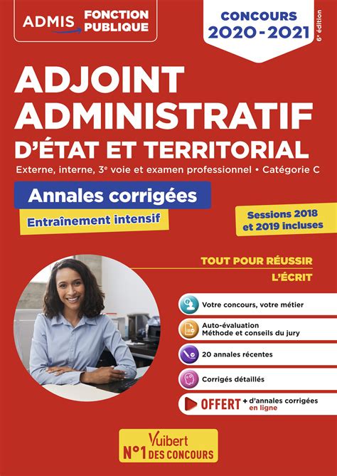Sujet Et Corrigé Concours Adjoint Administratif Principal 2ème Classe