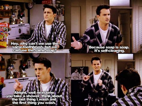 Joey And Chandler Friends Quotes Quotesgram