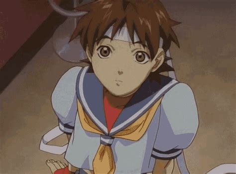 Sakura Anime Gif Sakura Anime Street Fighter Discover Share Gifs