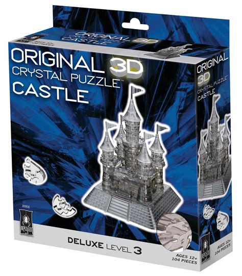 black castle deluxe 3d crystal puzzle bepuzzled