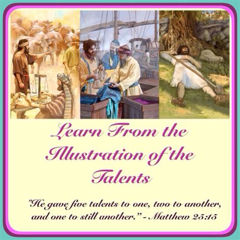 Learn From The Illustration Of The Talents This Article Refines Our Understanding Of The