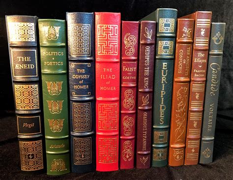 Sold Price The Classics Of Easton Press 100 Greatest Books Ever Written In 10 Volumes July 2