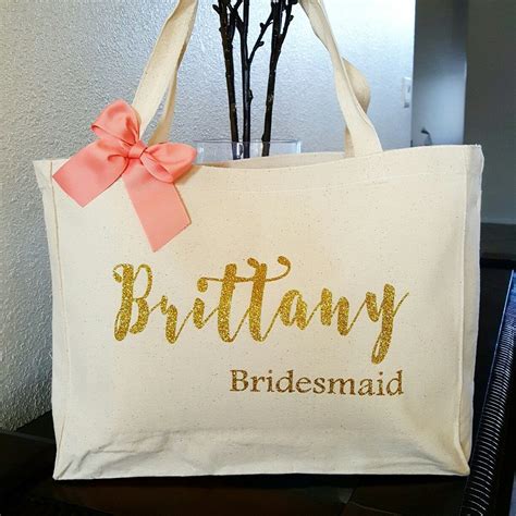 Bridesmaids T Bridesmaid Bags Bride Tote Destination Wedding