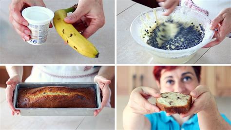 PLUMCAKE YOGURT E BANANA Ricetta Facile - Banana and ...