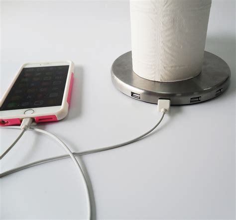Napkin Holder With Usb Charger Buy Multi Fonction Napkin