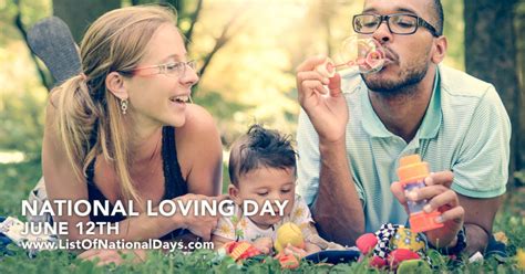 National Loving Day List Of National Days
