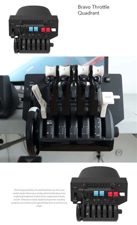 Buy Honeycomb Alpha Flight Controls Yoke And Switch Panel And Bravo