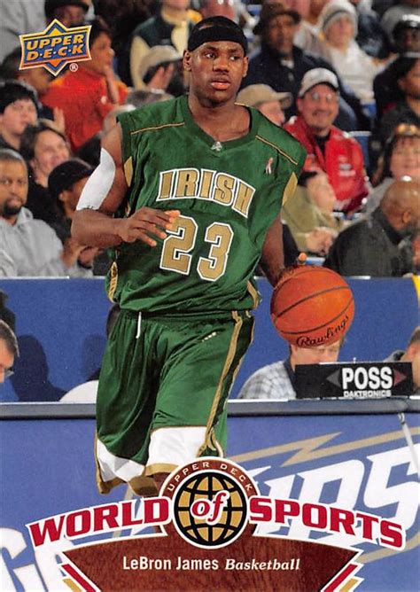 The gift card recipient can enter this code at checkout to subtract the gift card value from their order total. Lebron James basketball card (St Vincent Mary Fighting ...