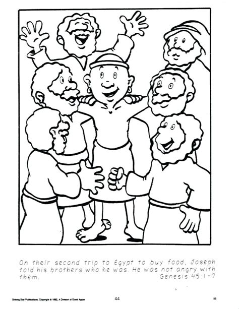My faith in jesus christ grows when i know he is my savior and redeemer. Joseph In Prison Coloring Page at GetColorings.com | Free ...