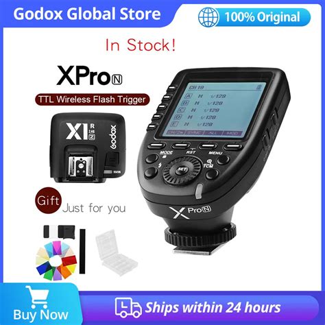 godox xpro n i ttl ii 2 4g x system wireless control remote trigger with x1r n controller