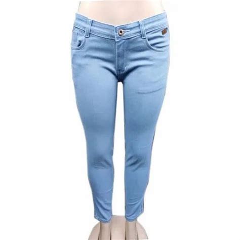 Gods Club Slim Stylish Stretchable Ladies Blue Jeans Waist Size 28 34 At Rs 290piece In