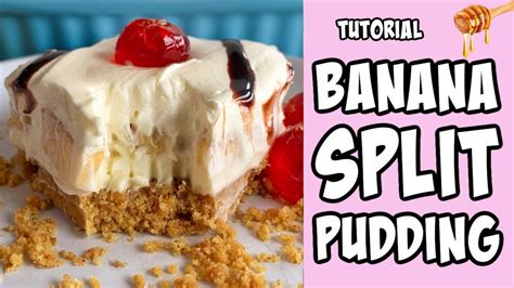 Banana Split Pudding Recipe Tutorial Shorts Youtube