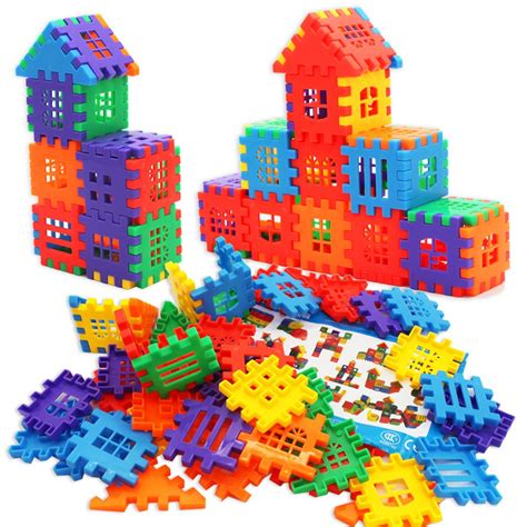 2018 Childhood Memory Plastic Building Blocks Play Set For Children
