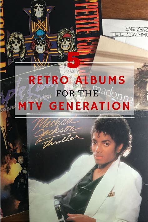 5 Albums For The Mtv Generation Mtv Generation Album
