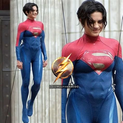 First Look At Sasha Calle As Supergirl In Costume For The Flash Movie