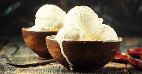 Vanilla Ice Cream With Just 4 Ingredients Dessert Recipe Food
