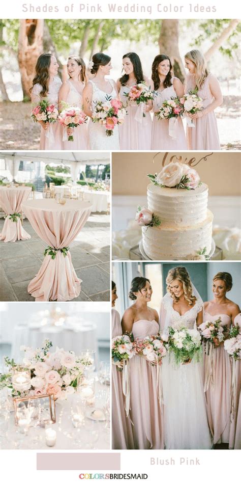 Light Pink Wedding Color Schemes