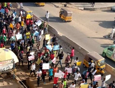 how kano protest was turned into something else nigerian sketch