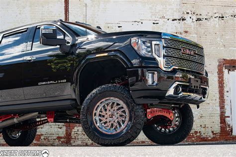 Lifted 2020 Gmc Sierra 2500hd Denali With 7 9 Inch Full Throttle