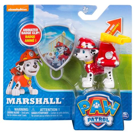 Action Pack Marshall With Extendable Hook And Pup Badge Paw Patrol