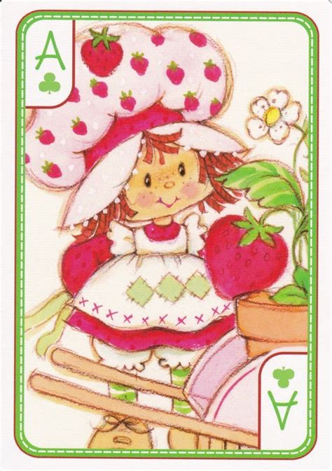 Ssc Playing Cards Best Deck 13 Strawberry Shortcake Cartoon