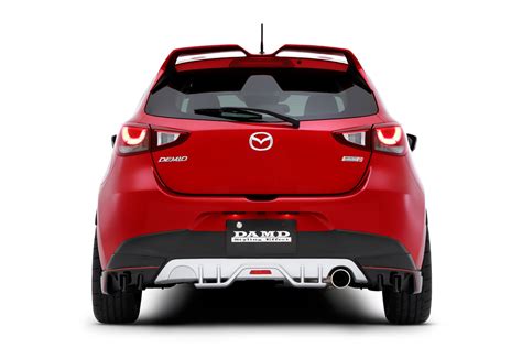 Demio Mazda エアロパーツ、ドレスアップのダムド Damd Inc