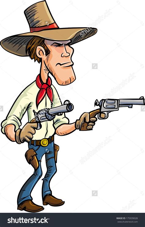 View 64 nsfw videos and pictures and enjoy cowgirl_gifs with the endless random gallery on scrolller.com. Cartoon cowboy drawing guns. Isolated on white | Cartoon ...