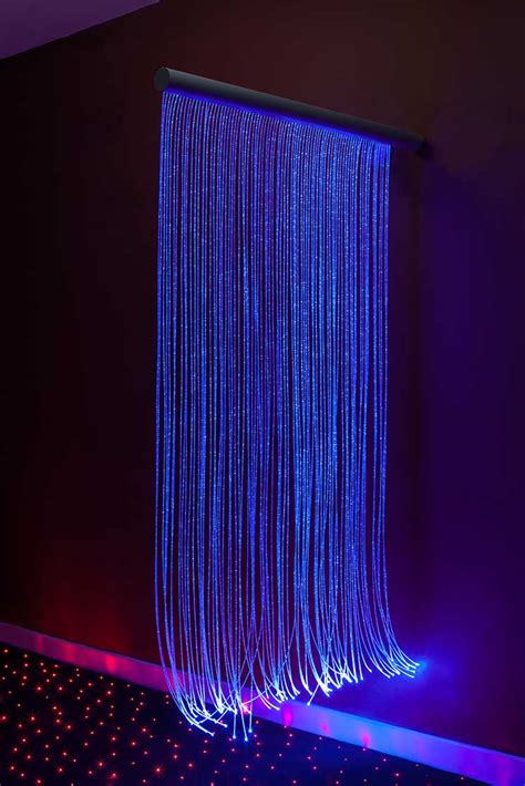 Ufo Lighting Fibre Optic Sensory Wall Cascade