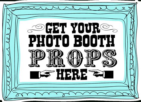 Free Printable Photo Booth Sign Template Free Printable