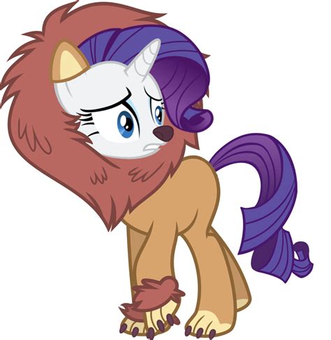 Rarity Is A Lion By Sikander Mlp On Deviantart