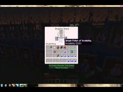 Certain features of entities are not. How to make Night vision and Invisibility Potions ...