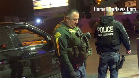 Hemet Police Gang Task Force Arrests Man With Stolen Gun Youtube