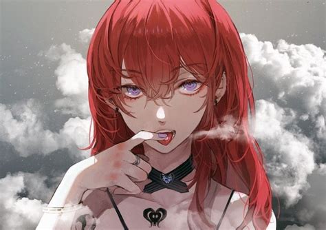 Pin By ପᴄʜᴇʀɪ ᴠᴀʟᴇɴᴛɪɴᴇ On Meninas Anime Redhead