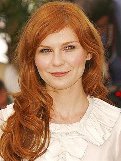 kirsten dunst actrices rousses beaux cheveux roux belles actrices