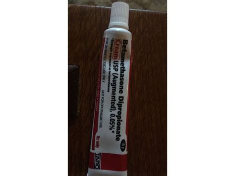 Betamethasone Dipropionate Cream Usp Augmented 005 Rx 15 Gm Taro