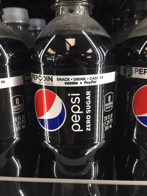 Updated Pepsi Zero Sugar 20oz bottle label : ToFizzOrNotToFizz