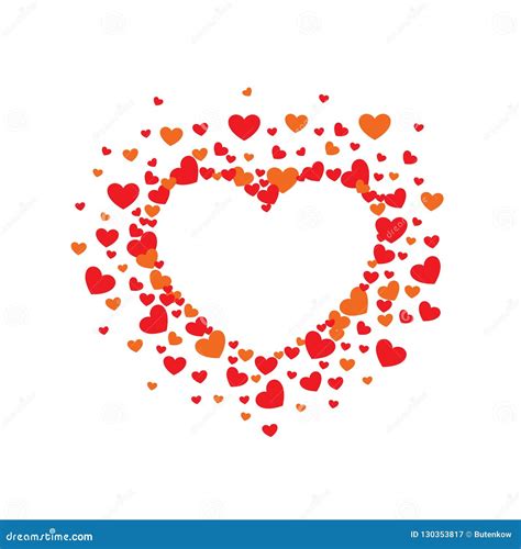 Heart Sign For Valentine Day Vector Illustration Stock Vector