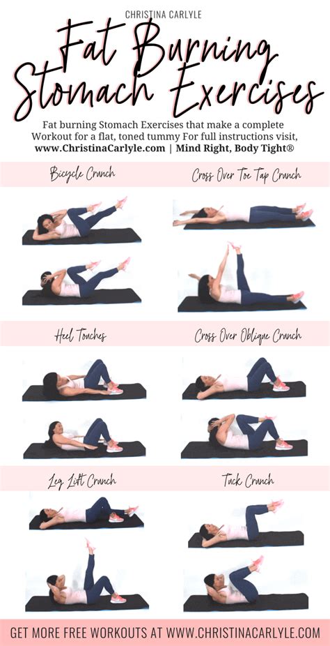 The Best Stomach Exercises For A Tight Flat Toned Tummy Stomach