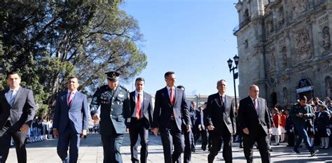 Convoca Alejandro Murat A Preservar El Valor Cívico De La Bandera Nacional Como Símbolo De Unidad