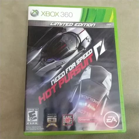 Need For Speed Hot Pursuit Limited Edition Microsoft Xbox 360 2010 Cib