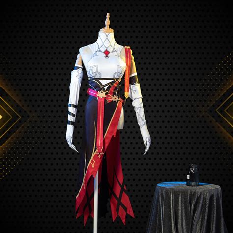 Genshin Impact Rosaria Cosplay Costume Game Suit Sexy Dress Etsy