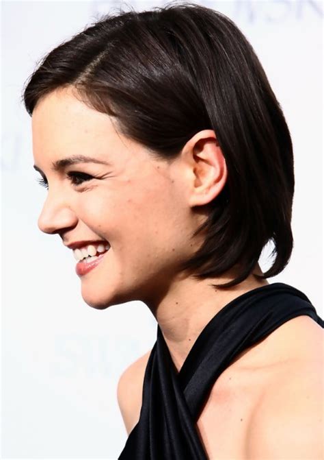 She rocked a pixie cut back in 2008. Katie Holmes Short Bob Hairstyle: Chic Short Cut for Women ...