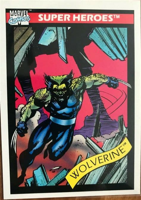 Wolverine 37 Prices Marvel 1990 Universe Marvel Cards