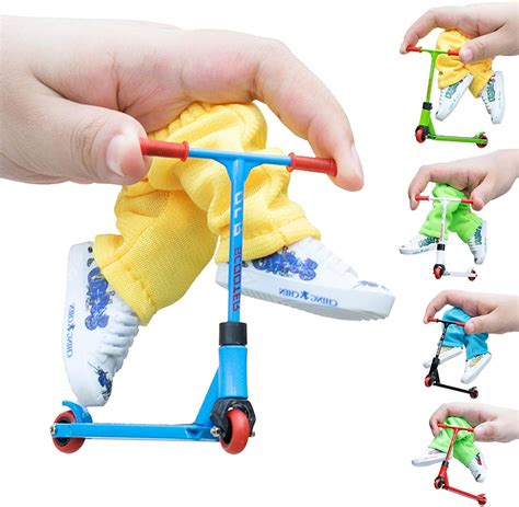 Buy Aferzov Mini Finger Scooter Tiny Finger Board Includes Scooter